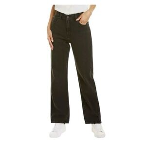Levi's Women's Premium Jean, Loose Straight Leg in Black size 24